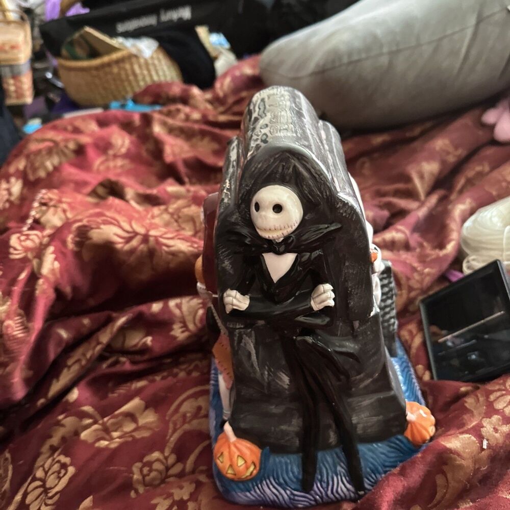 Nightmare Before Christmas Cookie Jar Applause Vintage NIB Tim Burton